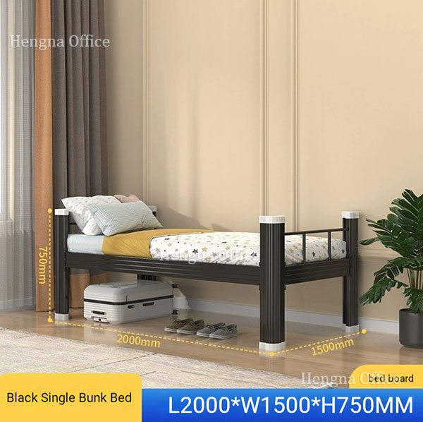 1.5m Wide Heavy Duty Platform Bed – Space-Saving Dormitory Solution for Managers 