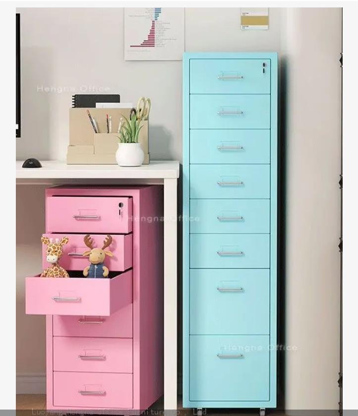 Art studio storage solution – rolling craft storage cabinet used for organizing art supplies